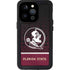 Florida State University Pattern Jersey iPhone 15 Pro Waterproof Case